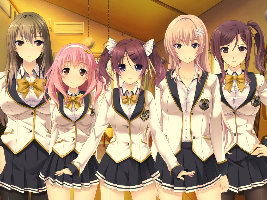 【补档】(PC/生肉/度盘)（Guilty）虜ノ旋律 ～淫らに喘ぐ処女セクステット～ + 存档 +特典 （3.13G） GAL 第2张