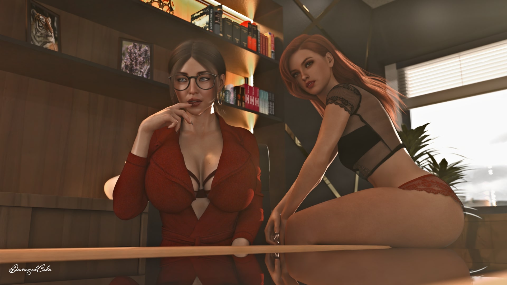 【免积分/欧美SLG/汉化/动态】办公室潜规则 Ver2.3 精翻汉化版+全CG【PC+安卓/1.5G】 SLG 第9张
