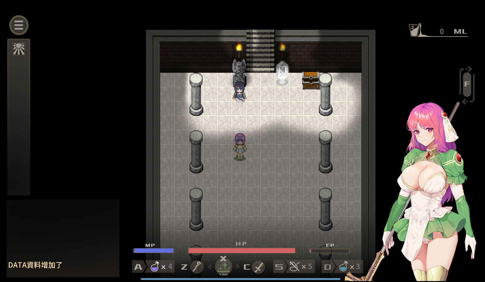【佳作ARPG/中文】治愈使与受诅咒的地下城 V0.822 中文步兵版+存档【10月更新/1.4G】 RPG 第2张