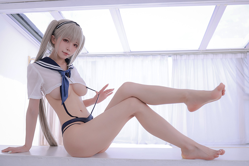 水淼Aqua No.90 碧蓝航线 可畏[133P][补档] Cosplay 第5张