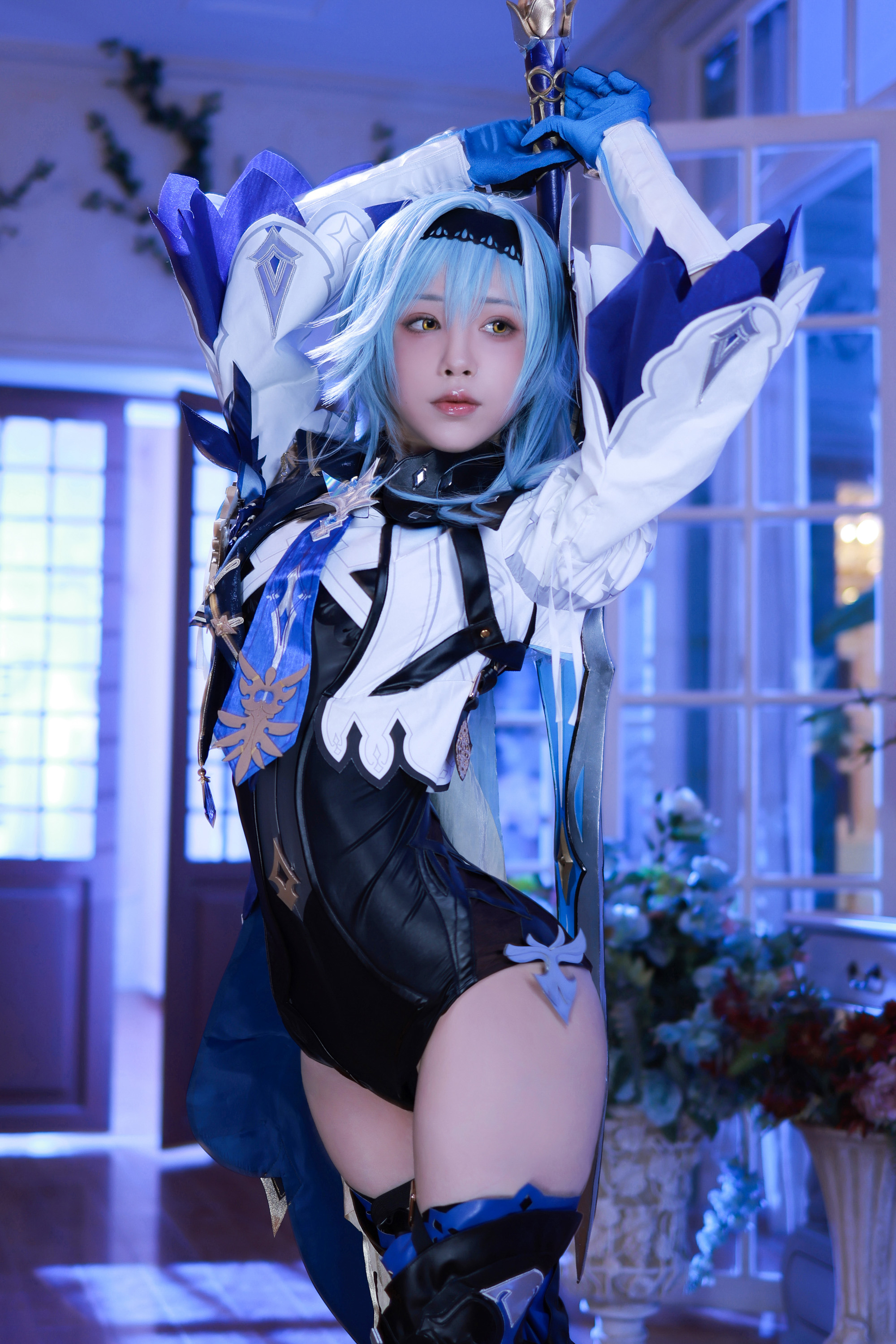 水淼Aqua No.91 原神 优菈[120P][补档] Cosplay 第1张