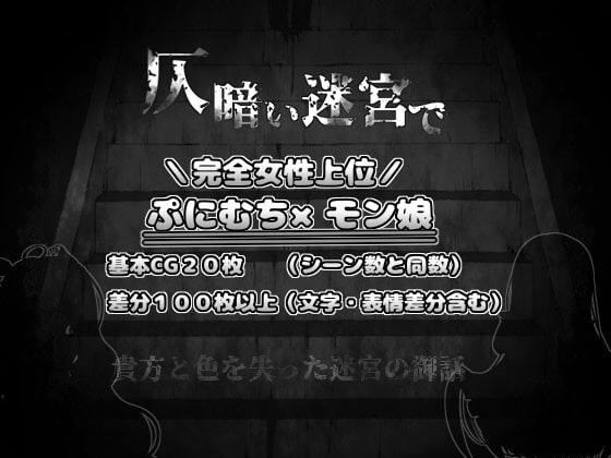 [RPG/日文][黑白/男主/魔物娘/萝莉/女上位]仄暗い迷宮で_Ver1.2+全回想存档 RPG 第1张
